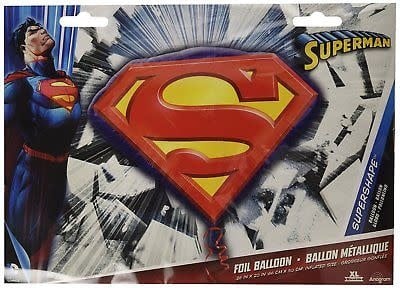 26 Inch Mylar Balloon Superman Emblem Superman