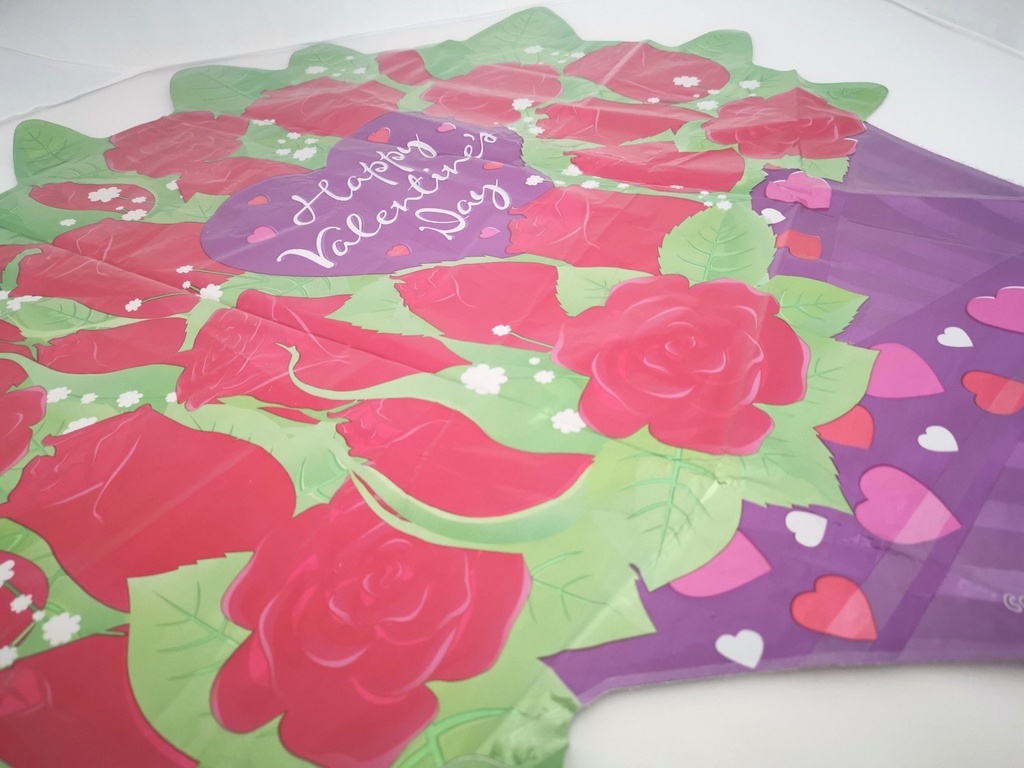 27" Valentine Rose Bouqet Shp Valentine
