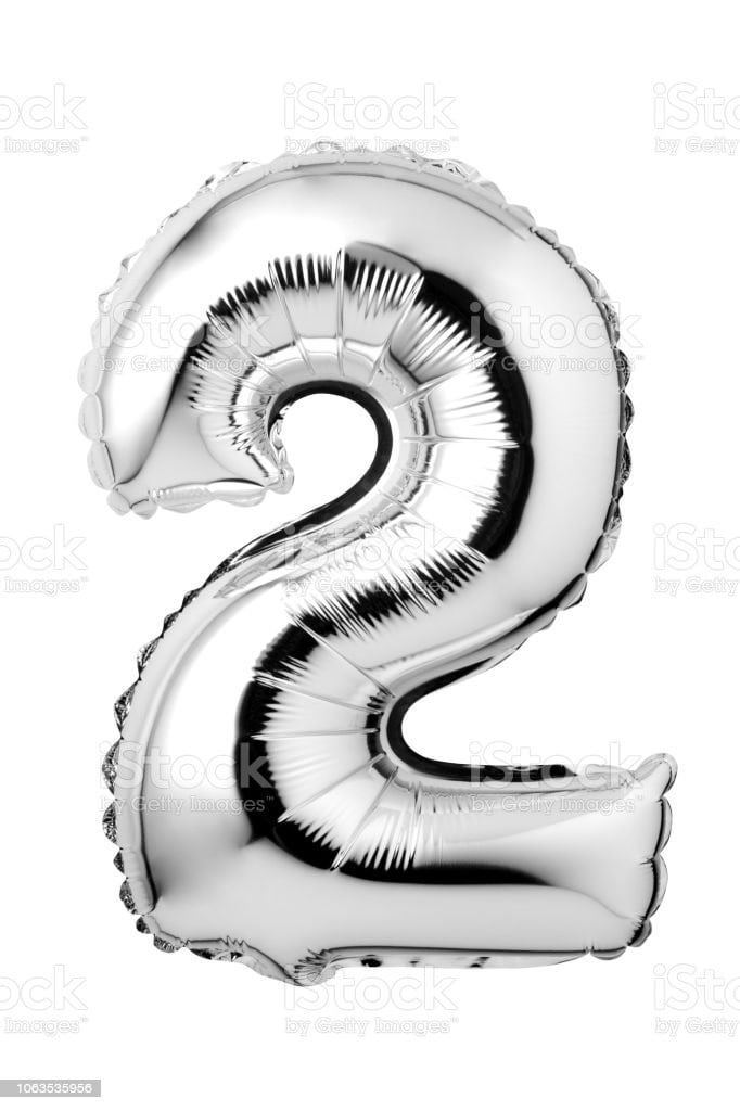 28 Inch Mylar Number Balloon-2