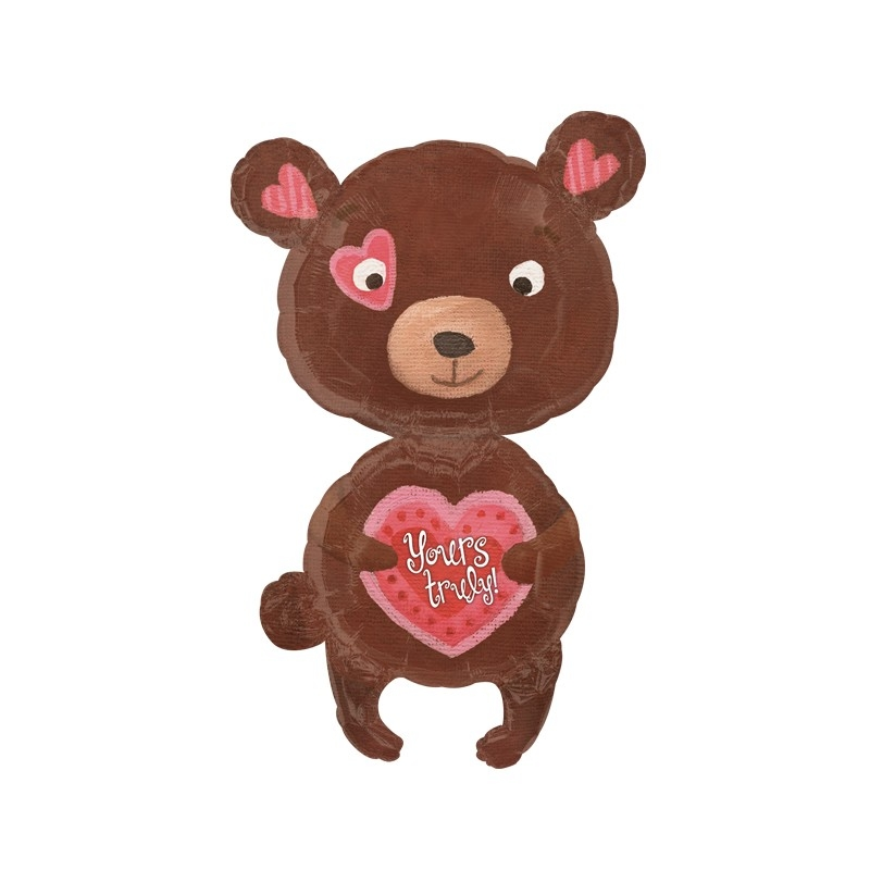 29" My Fuzzy Valentine Shape Valentine