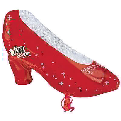 29" Wizard Of The Oz Ruby Red Slippers