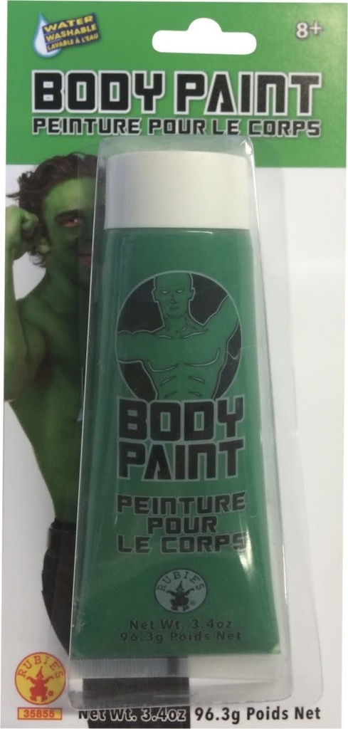 3.4 Oz Green Body Paint
