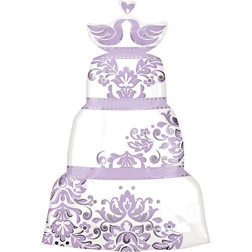 31 In Mylar - 3 Layer Tapestry Cake