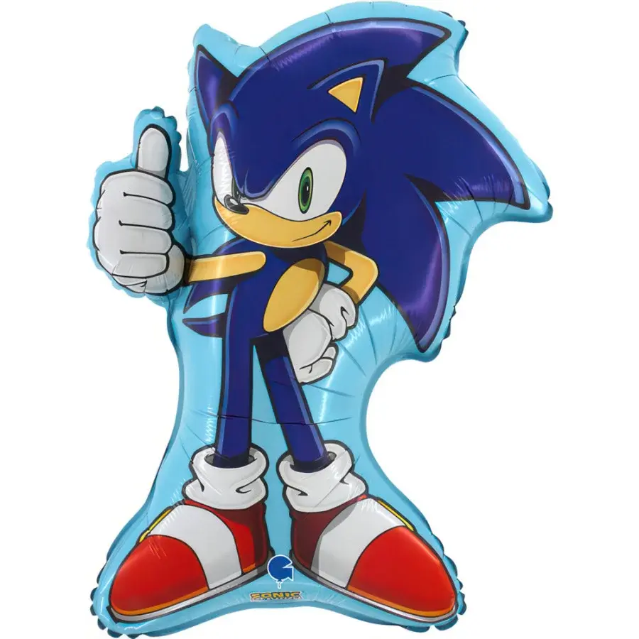 33 Inch Supershape Balloon-Sonic The Hedgehog