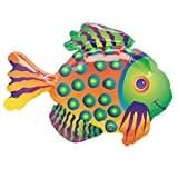 33" Mylar Tropical Fish Hawaiian/Tropical