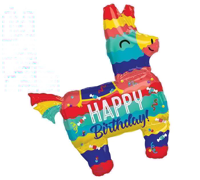 33 Inch Balloon Pinata Party Flat