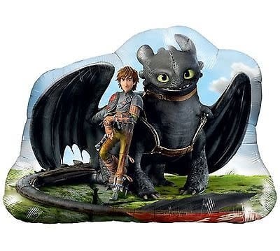 33'' Hiccup And Toothless Shp