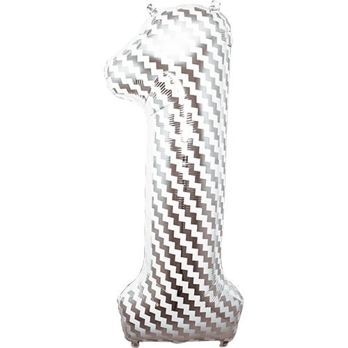 34 Inch Balloon Number 1 Chevron