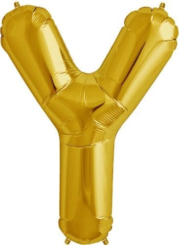 34" Letter Y Gold