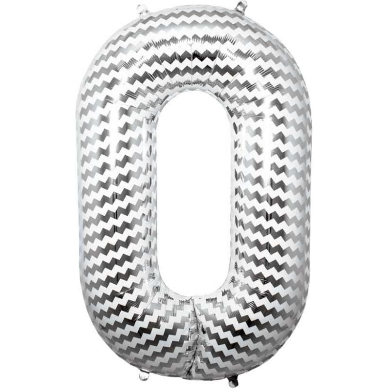 34" Number 0 Chevron