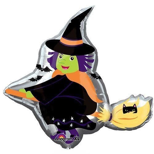 35 Inch Witch Supershape Balloon