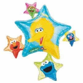 35'' Sesame Street Cluster Foil