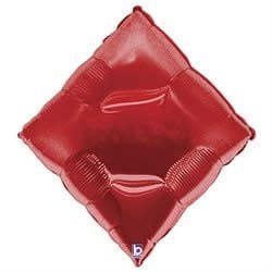 35''Casino Diamond Red