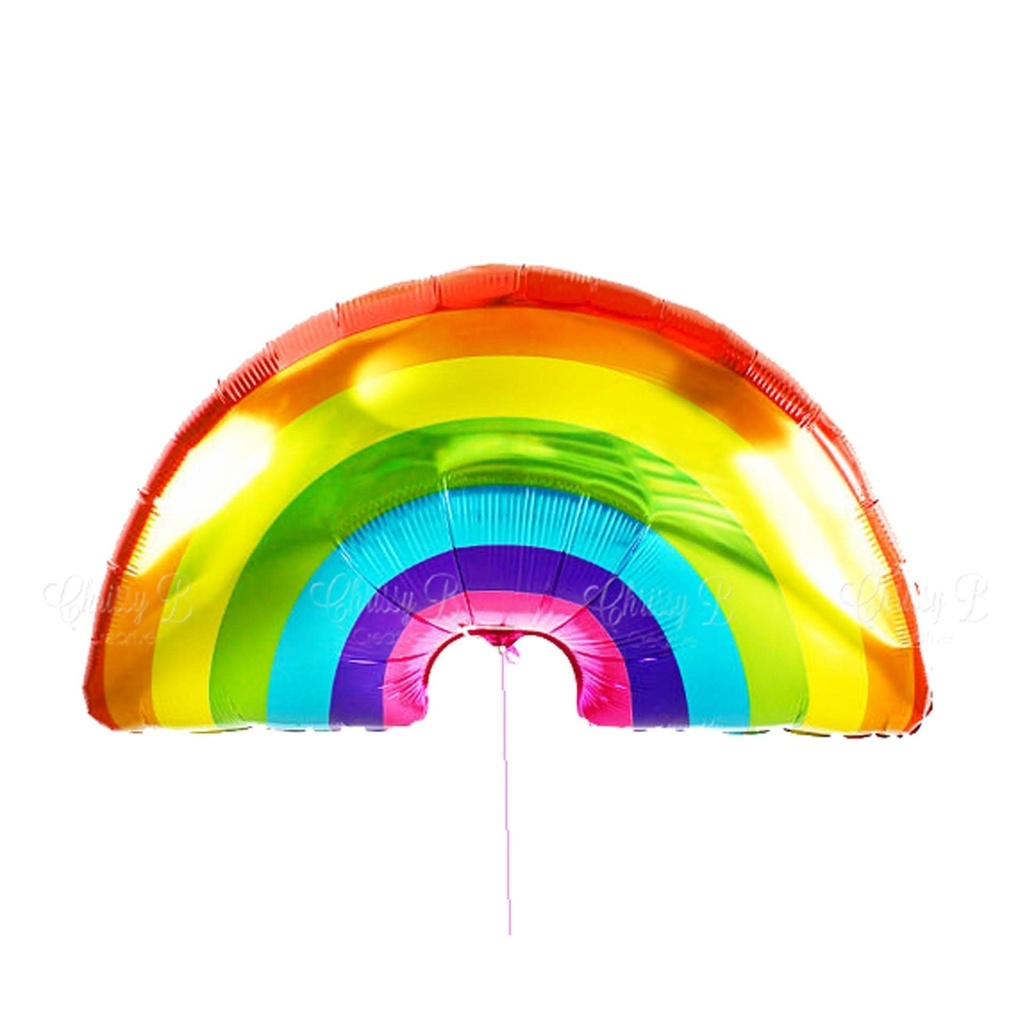36 Inch Mylar Balloon Bright Rainbow