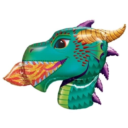 36" Dragon Shp - Flt Dinosaurs & Dragons