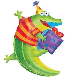36 Inch Foil Balloon-Leap Frog Alligator