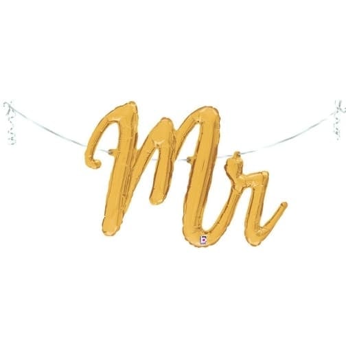 39" Mr Script Ci - Pkg Bridal & Wedding
