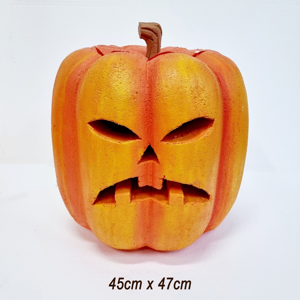 3D Light-Up Pumkin (45X47) cm Halloween
