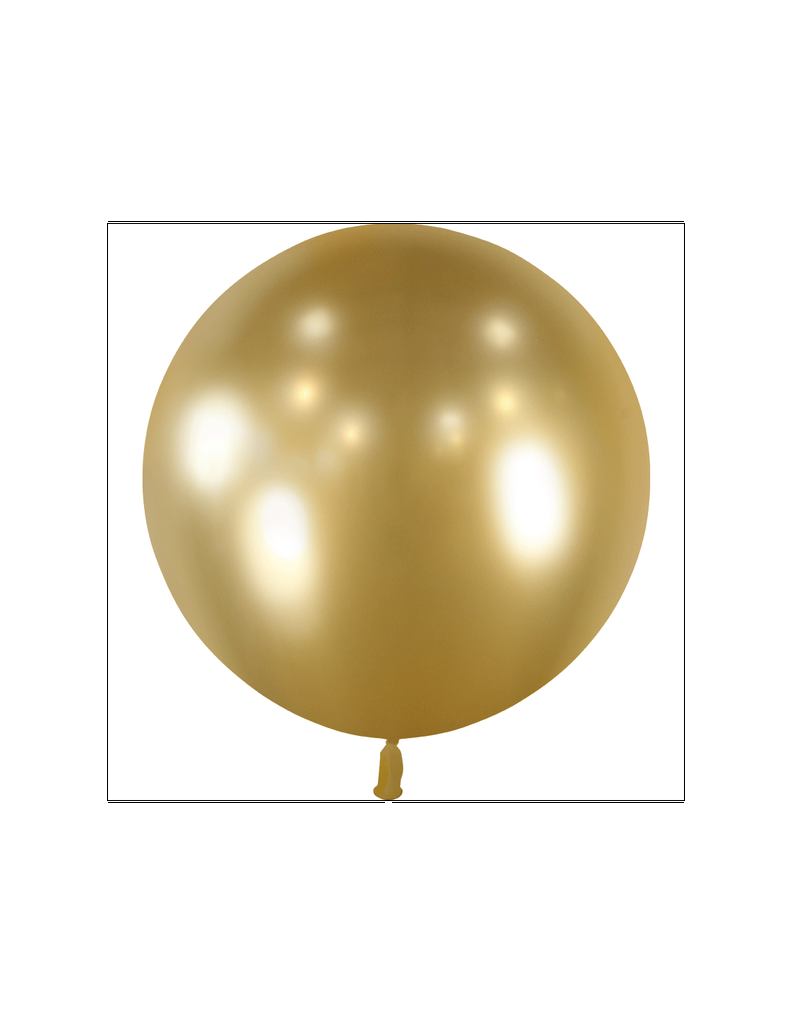3ft gold chrome Balloonia