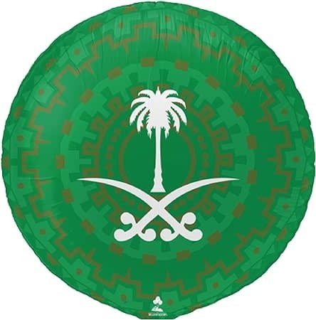 بالونات اليوم الوطني السعودي (١٢ حبة) - ٤ إنش