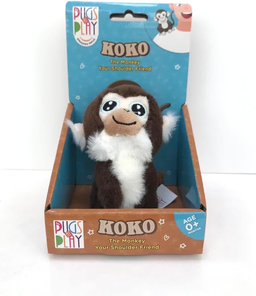 4 Inch Shoulder Buddy-Koko Plush