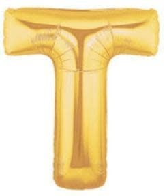 40" Letter T Gold