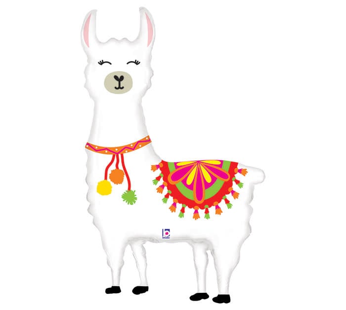 45 Inch Foil Balloon-Llama