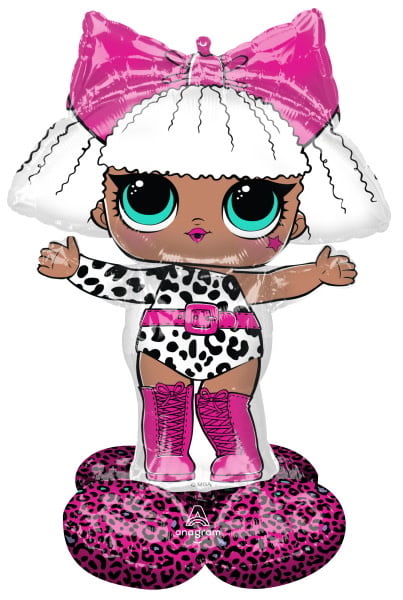 47-Inch Airloonz Balloon-LOL Glam Diva