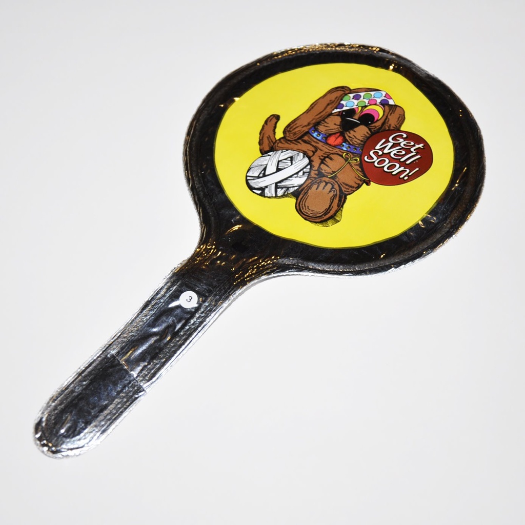 5" Round Mylar - Get Well