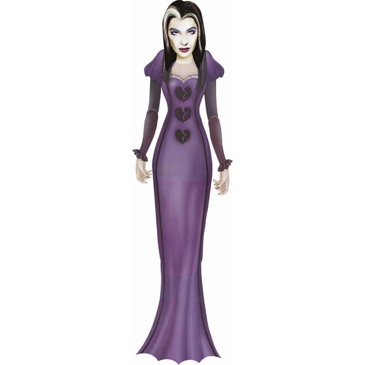 60 Inch Joint Cut-Out-Zombie Woman Halloween