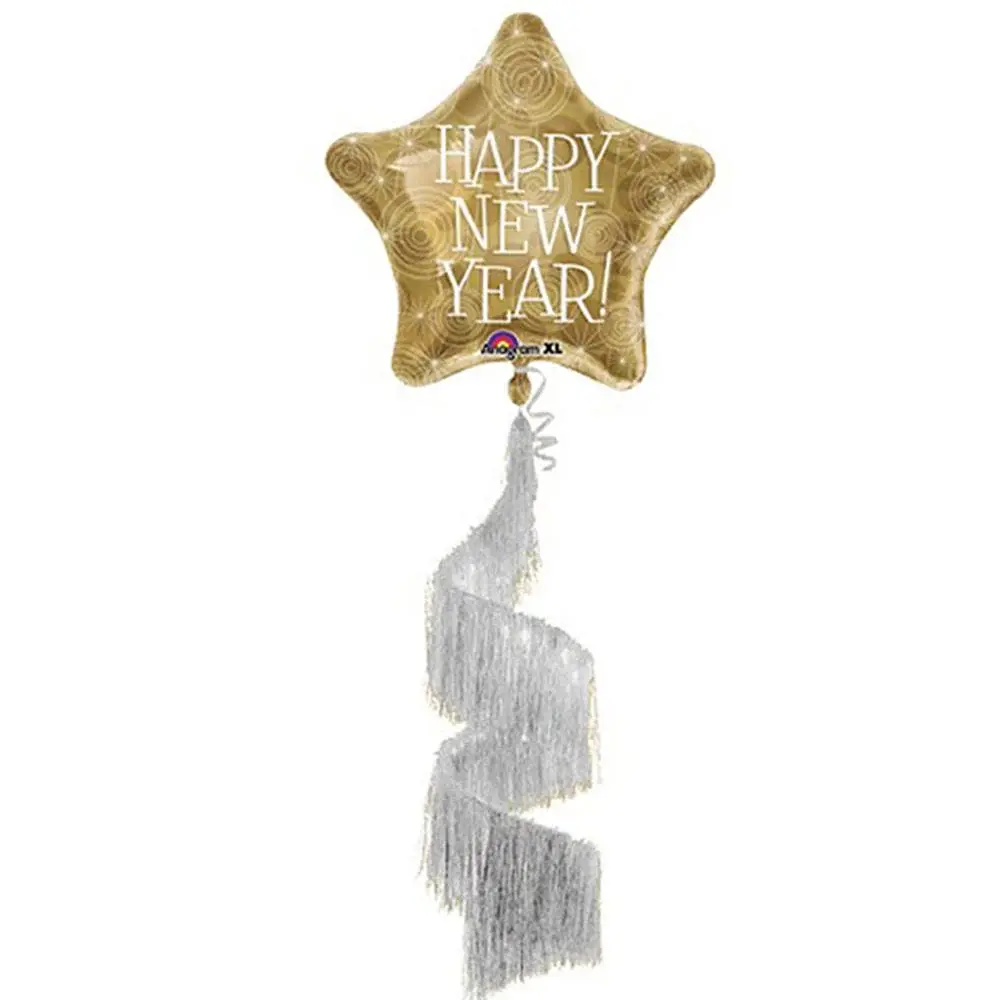 70 Inch Airwalker Balloon-New Year Coil Tail New Year