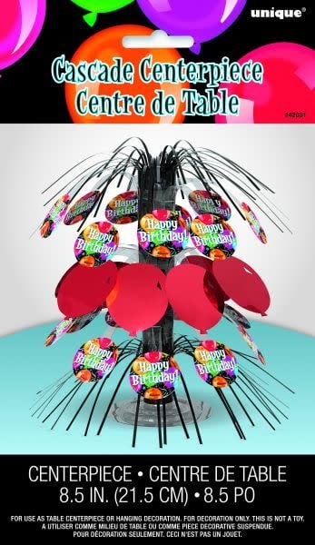 زينة طاولة شلال برافو عيد ميلاد 8.5 إنش