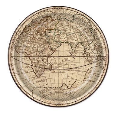9" Plates- Around The World