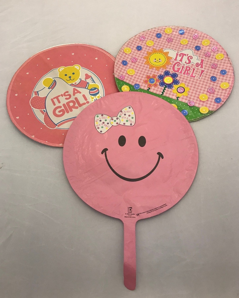 9" Round Mylar - It's A Girl