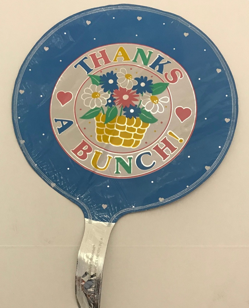 9" Round Mylar - Thanks