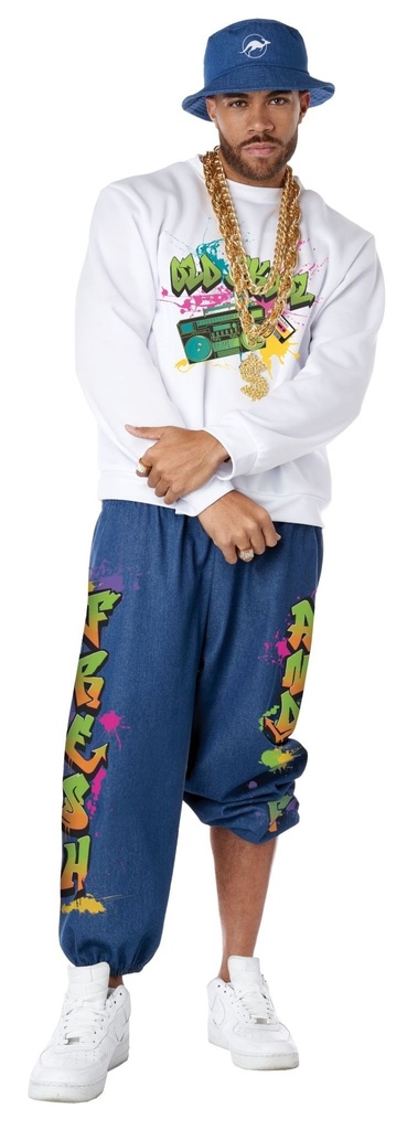 90'S Hip Hop Men's Costume