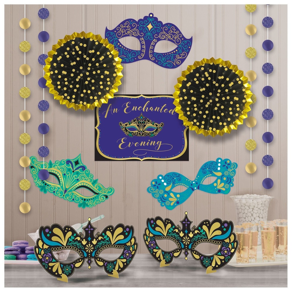 A Night In Disguise Room Decorating Kit New Year