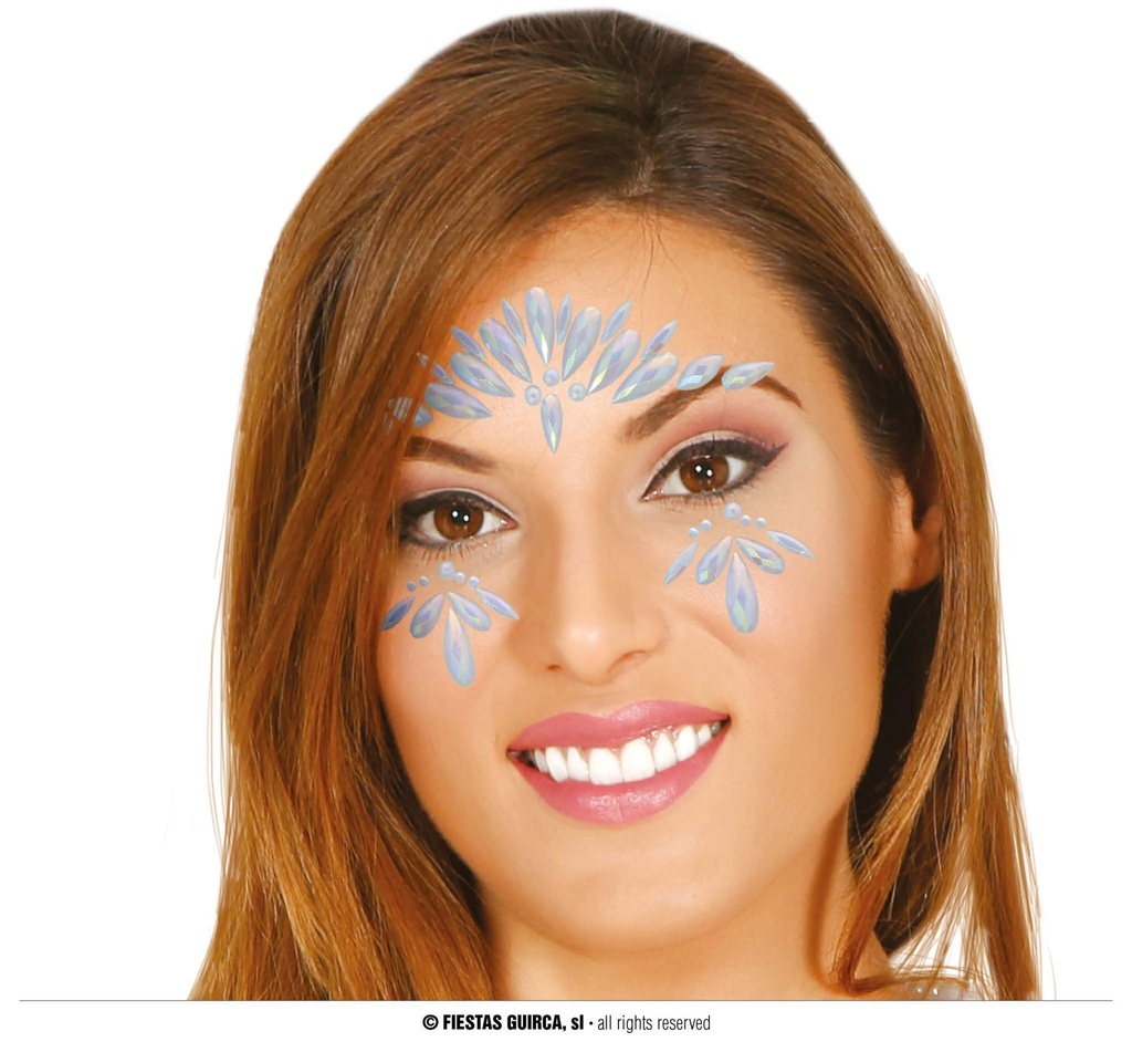 Adhesive Face Jewels-Gid