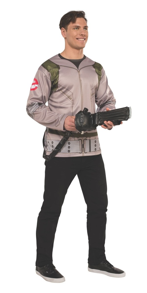Adult Ghostbusters 3 Costume Top and Proton Wand