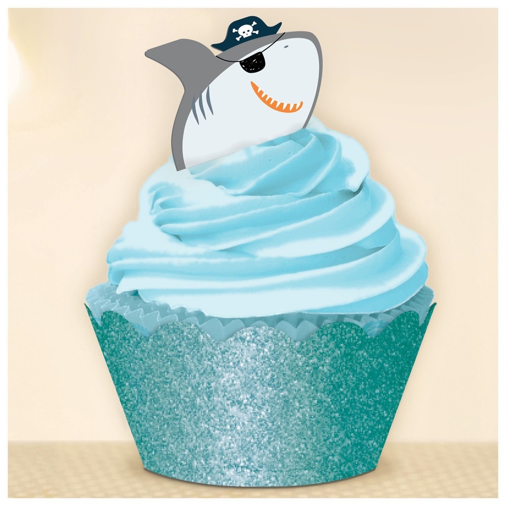 Ahoy Birthday Cupcake Kit