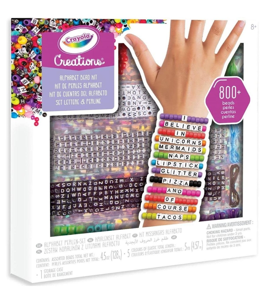 Alphabet Bead Kit Arts & Crafts
