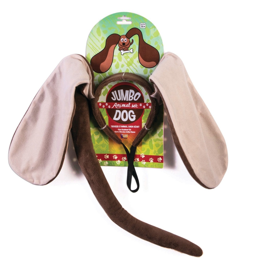 Animal Kit - Jumbo Dog Ears & Tail