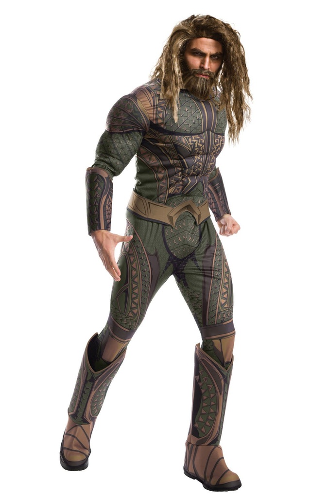 Aquaman wig and beard