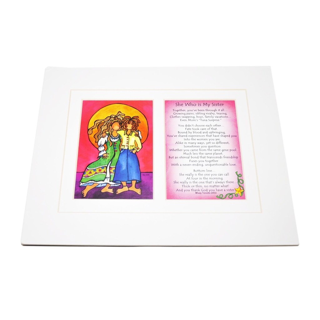 Artprint 8X10 - Sisters