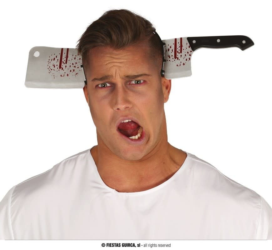 BLOODY BUTCHER KNIFE TIARA 35 CM