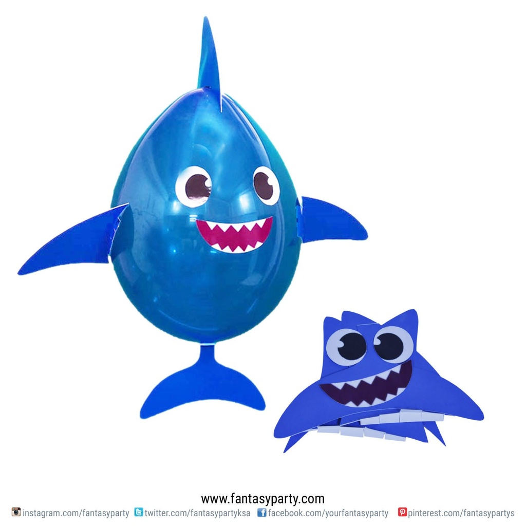 Baby Shark Balloon Kit