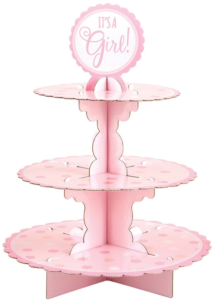 Baby Shower Treat Stand - Girl