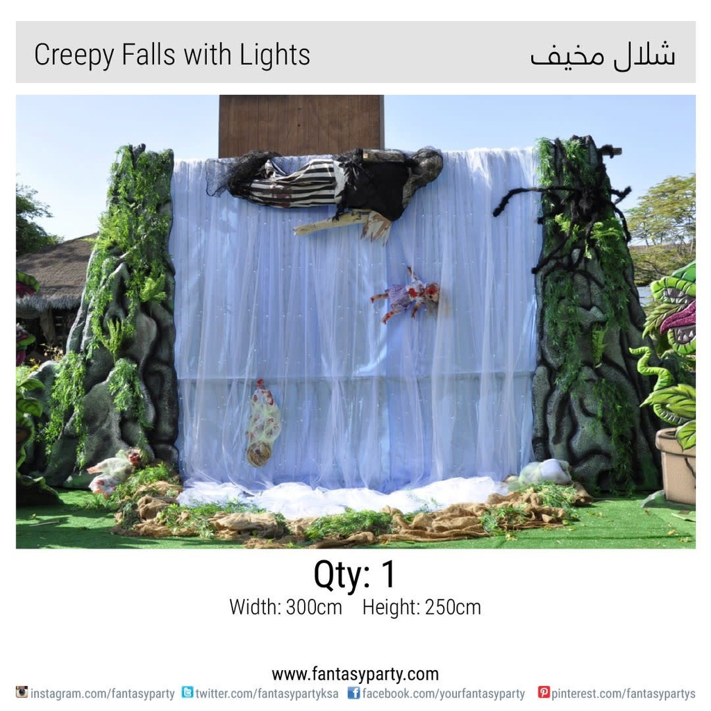 Background Panel Rental-Creepy Falls Halloween