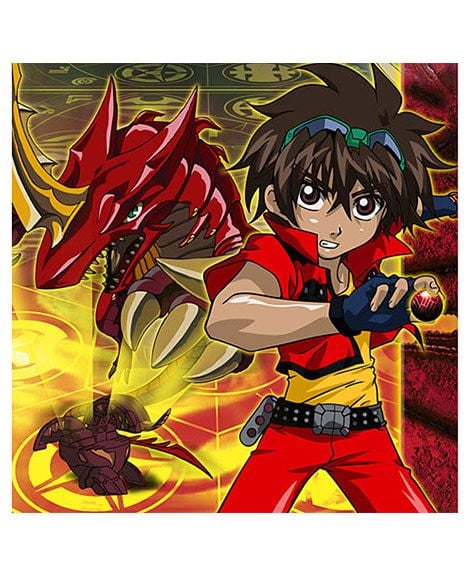 Bakugan - Lunch Napkins 16/pk