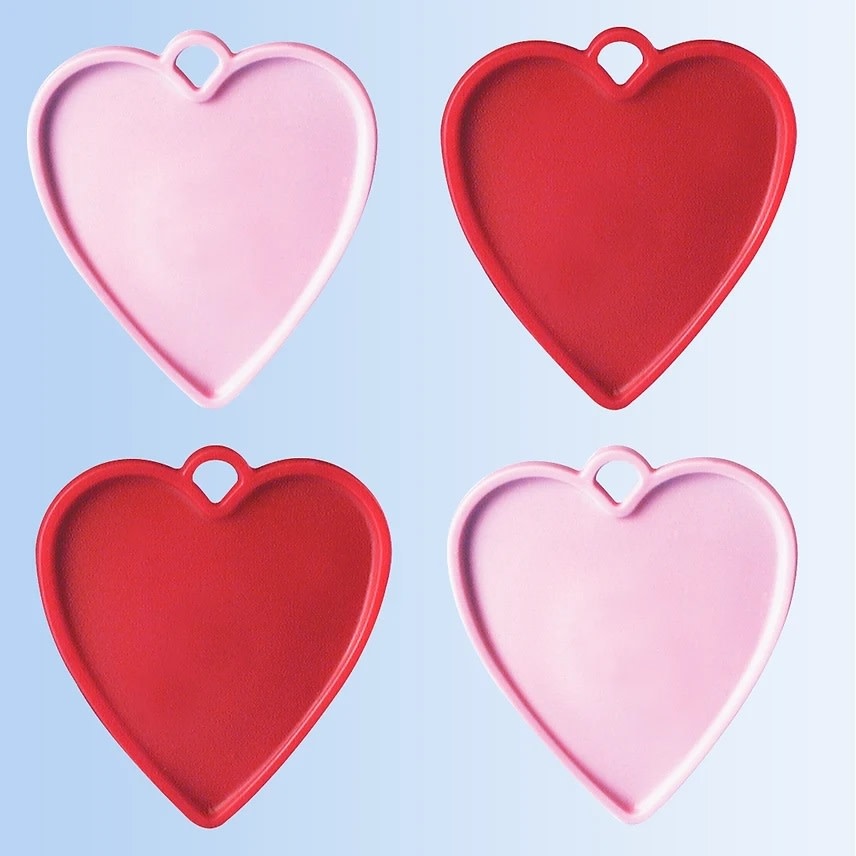 Balloon Weight-Pink Heart Shaped 8 Gram Valentine